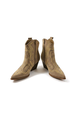 Cowboystøvler med nitter