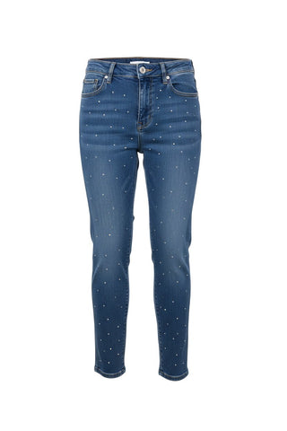 Jeans med meget bling
